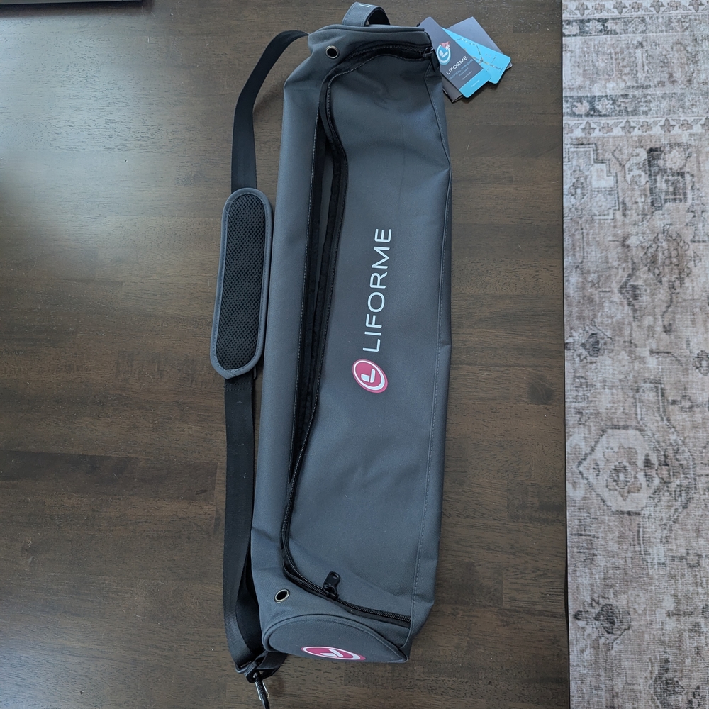 Gray Liforme Yoga Mat Bag